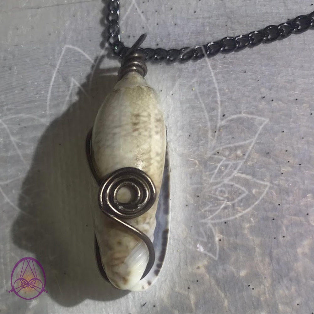 Brown Olive Shell Necklace